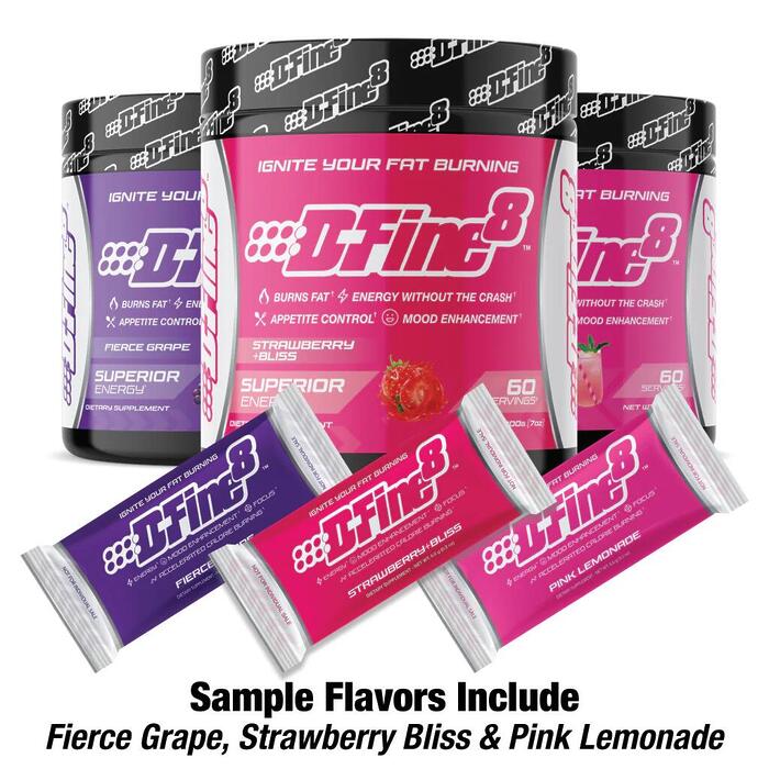 Free Sample Pack Of D-Fine8 Fat Burner!