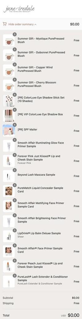 Free Jane Iredale Makeup And Skincare Samples With Free Shipping!