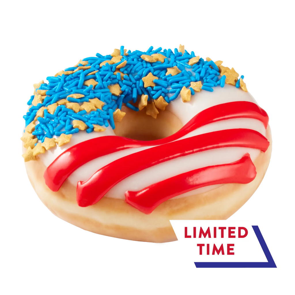 Free Go Usa Doughnut With Any Purchase At Krispy Kreme (Today Only)