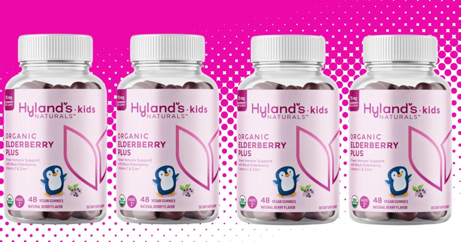 Free Hyland’s Naturals Kids Organic Elderberry Plus Gummies