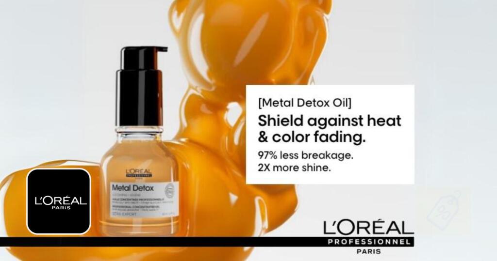 Free L’oreal Professional Metal Detox Anti-Breakage Oil Sample