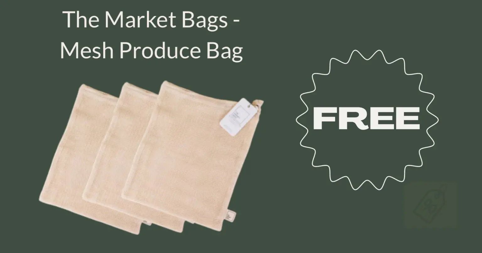 Free Large Mesh Reusable Produce Bag From The Market Bags