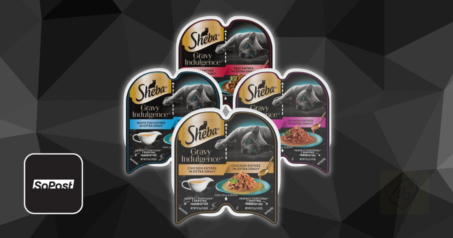 Free Sheba Gravy Indulgence Cat Food Sample