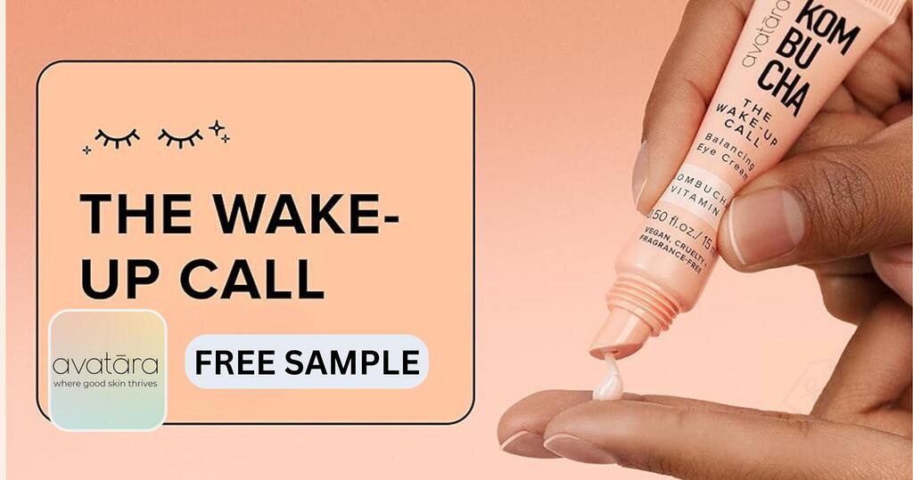 Free Avatara Skin Wake Up Call Balancing Eye Cream Sample!