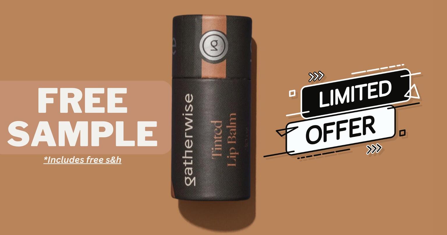 Get A Free Lip Balm With Free Shipping From Gatherwise!