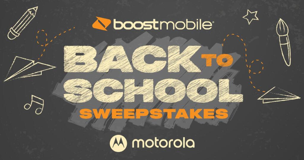 Enter The Boost Mobile “Back To School” Sweepstakes ($40K In Prizes)