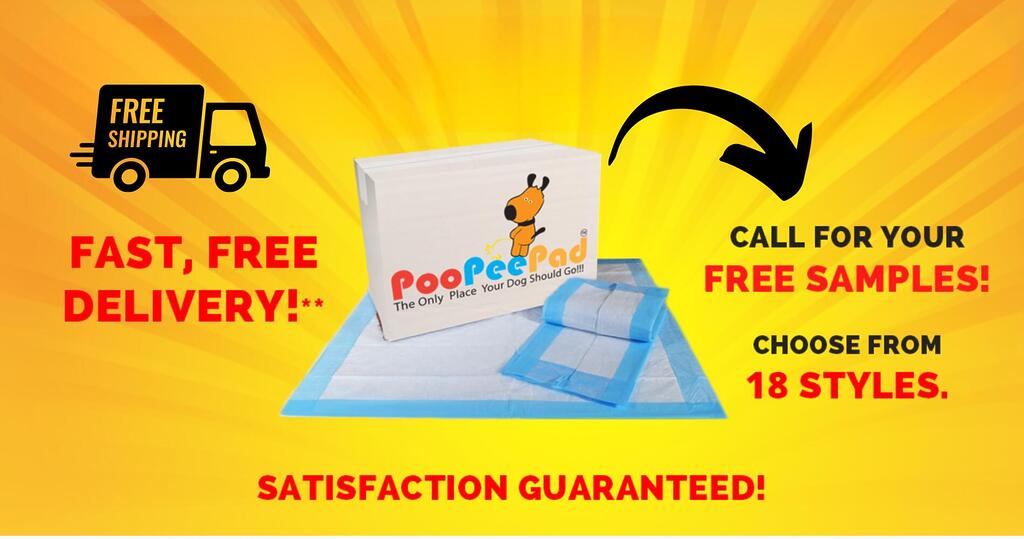 Get A Free Sample Of Poopeepads Dog Training Pads!