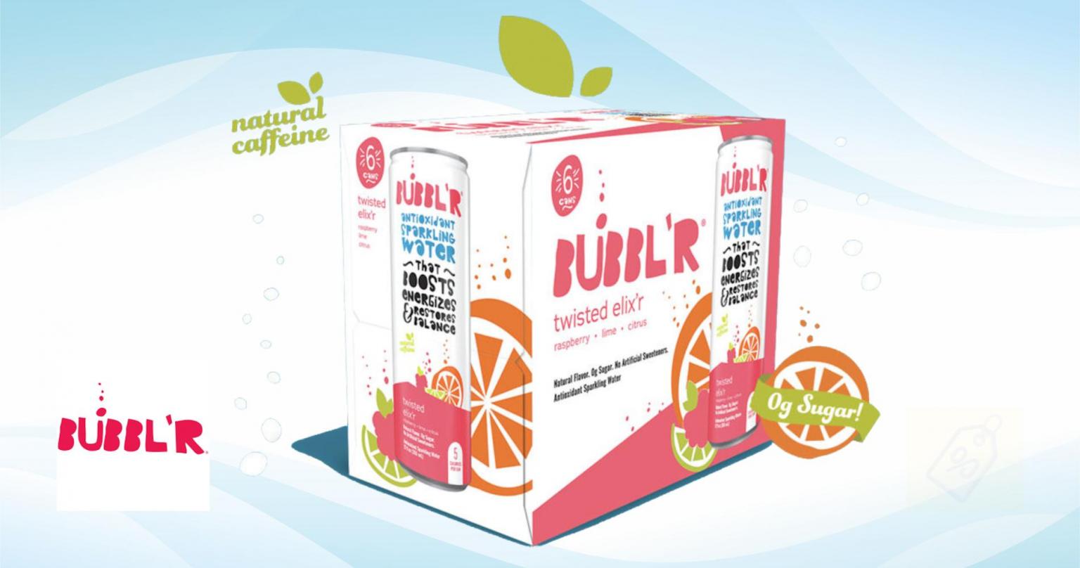 Score A Free 6-Pack Of Bubbl’r Antioxidant Water!