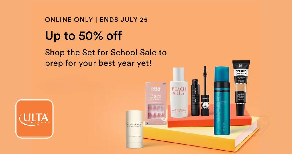 Ulta’s Beauty Sale - Save Up To 50%