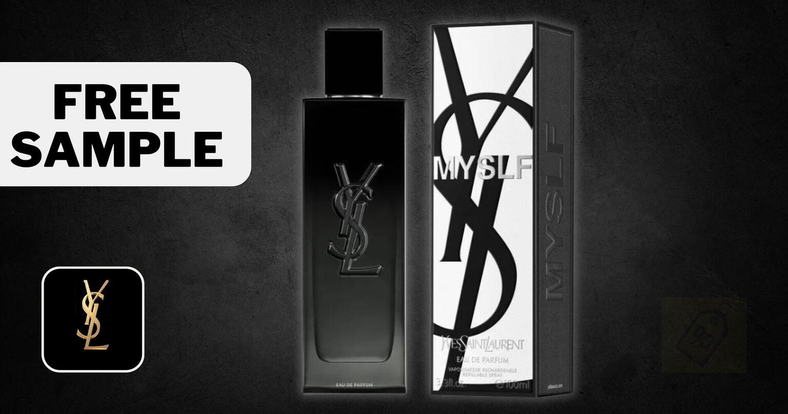 Get Free Sample Of Ysl Myslf Fragrance!