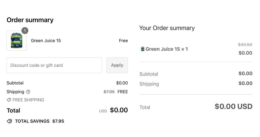 Get A Free Organifi Green Juice 15 Sample!