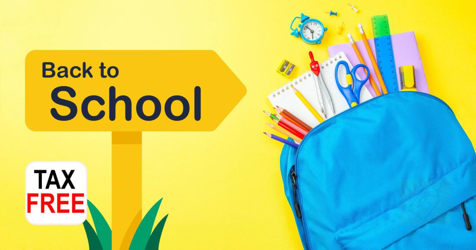 Save Big On Back-To-School Shopping With Tax-Free Weekends In 2024!