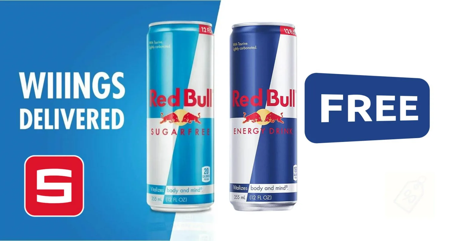 Score A Free 12 Oz. Red Bull At Sheetz!