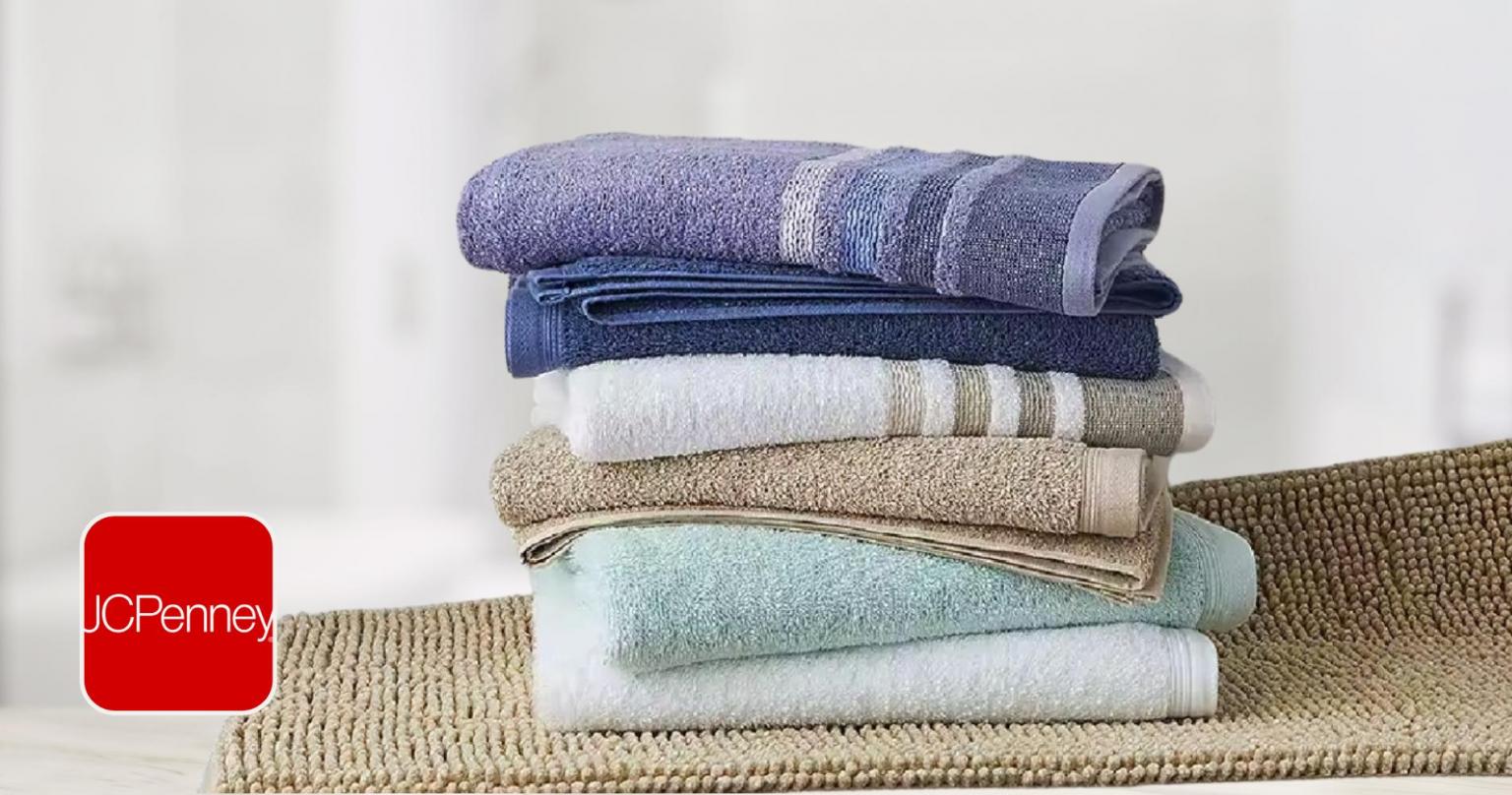 Score Home Expressions Bath Towels At Jcpenney For Only $2.99!