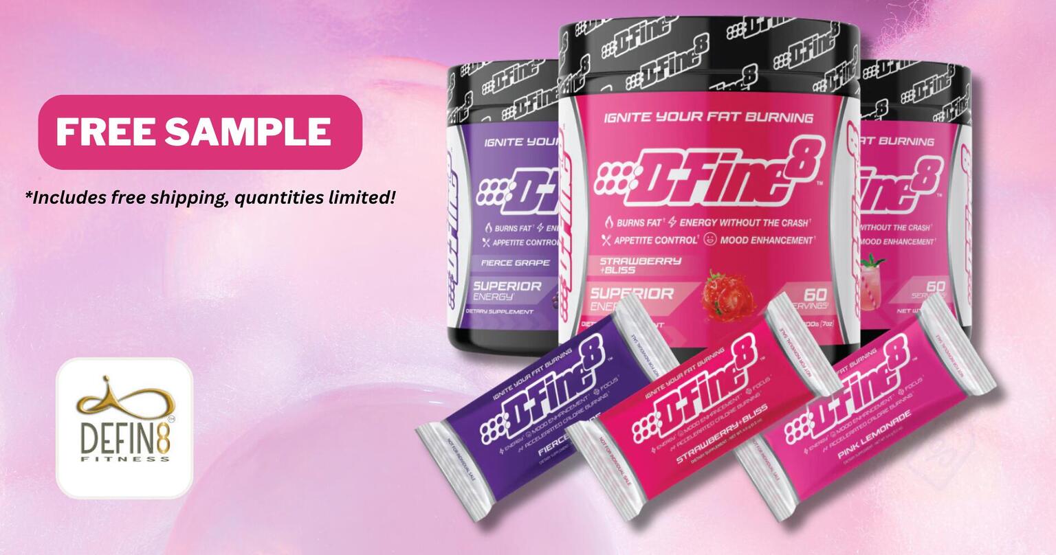 Free Sample Pack Of D-Fine8 Fat Burner!