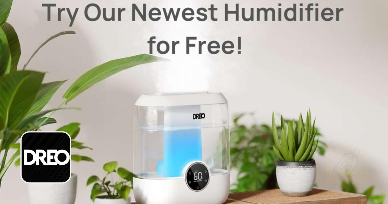 Sign Up For A Chance To Get A Free Dreo Humidifier!