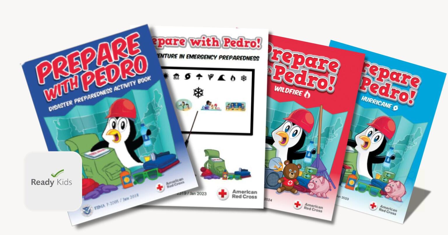 Get Free Prepare With Pedro Disaster Preparedness Books!