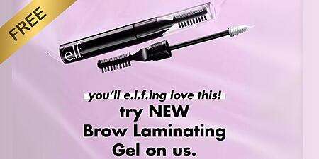 Score A Free E.l.f. Brow Laminating Gel Sample!