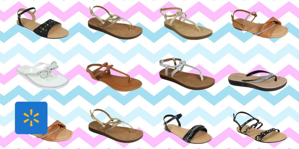 Women’s Sandals At Walmart Are As Low As $3