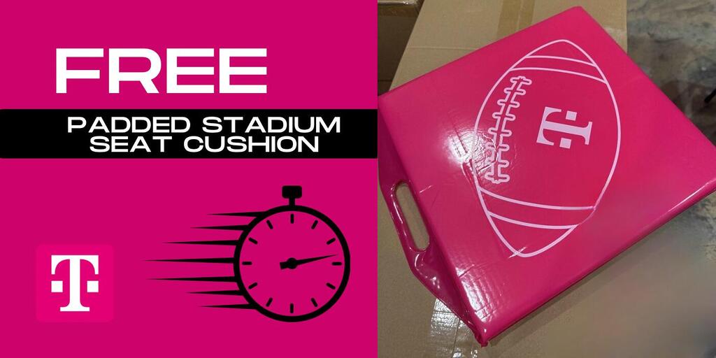 Free Padded Stadium Seat Coming This Month From T-Mobile