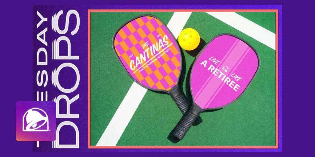 Free Pickleball Set From Taco Bell Cantinas – Limited To The First 200!