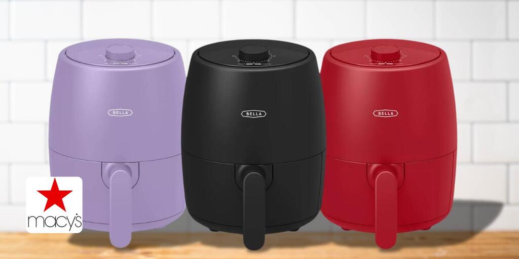 Get The Bella Air Fryer 2-Quart For Only $21.99 Shipped At Macy’s