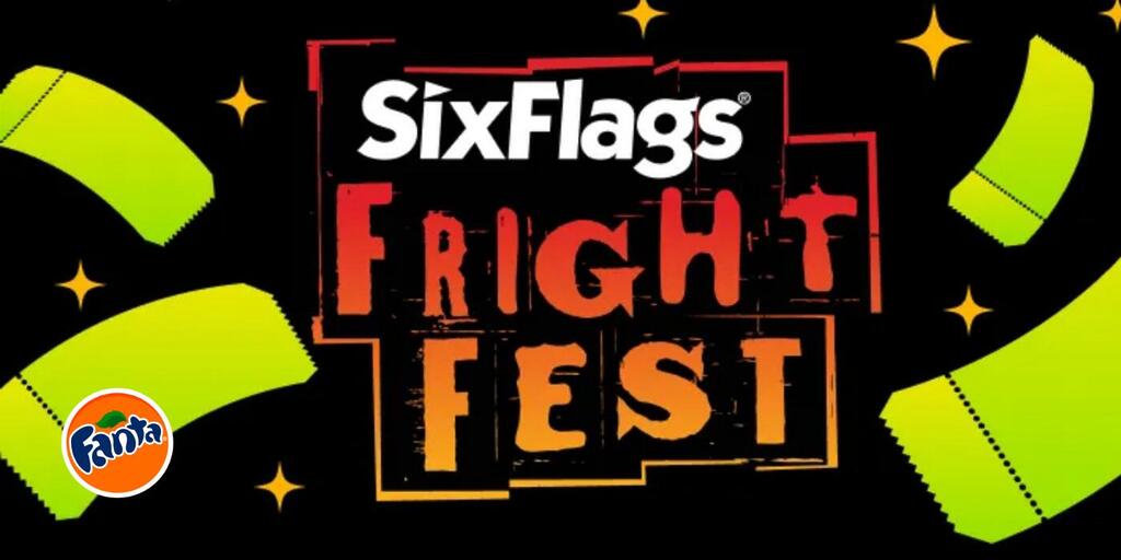 Win 4 Tickets To Six Flags Fright Fest From Fanta!