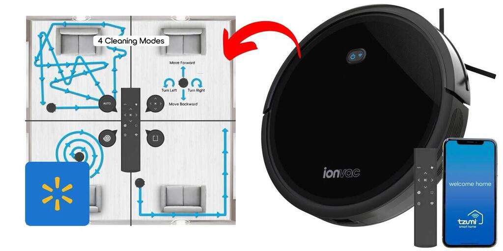 Ionvac Smartclean 2000 Robovac Only $68.99 (Reg. $129) At Walmart