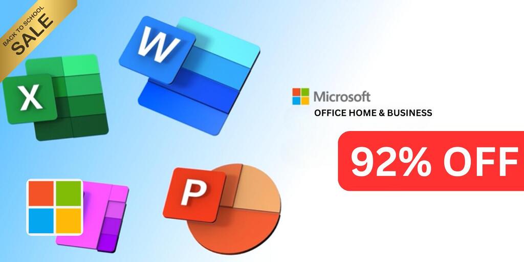 Amazing Back-To-School Deal For Students: Microsoft Office Home &Amp; Business For Only $16.88!