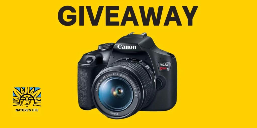 Say Goodbye To Summer Sweepstakes ( Win A Canon Eos Rebel T7 Dslr Camera )