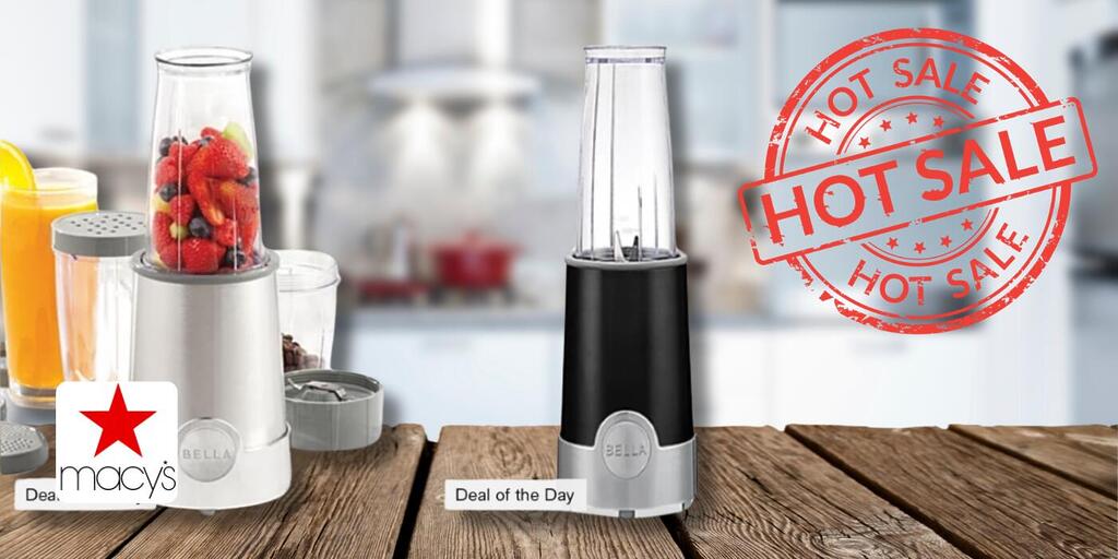 Huge Savings On Bella Personal Blenders At Macy’s Only $17 (Reg. $45)