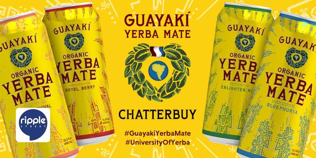 Free Guayakí Yerba Mate Chatterbuy Kit From Ripple Street!