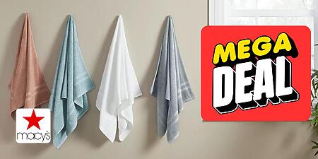 Supremely Bath Towels 4-Piece Set Only $12.99 At Macy’s (Reg. $54)