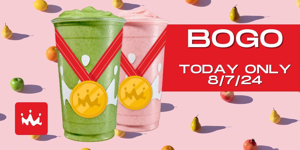 Celebrate Smoothielympics™ With A Free Smoothie At Smoothie King!