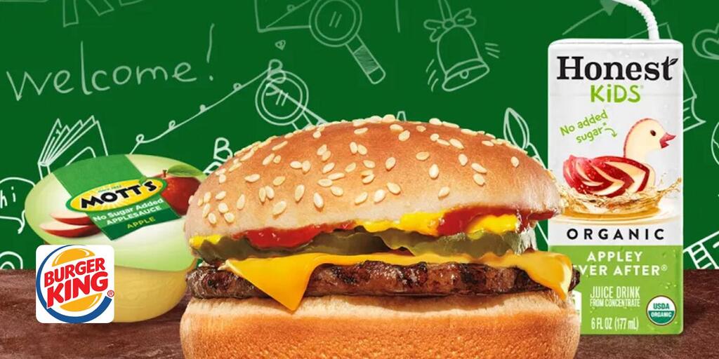 Bk Is Giving Away Free Kids Meals In Celebration Of Back-To-School!