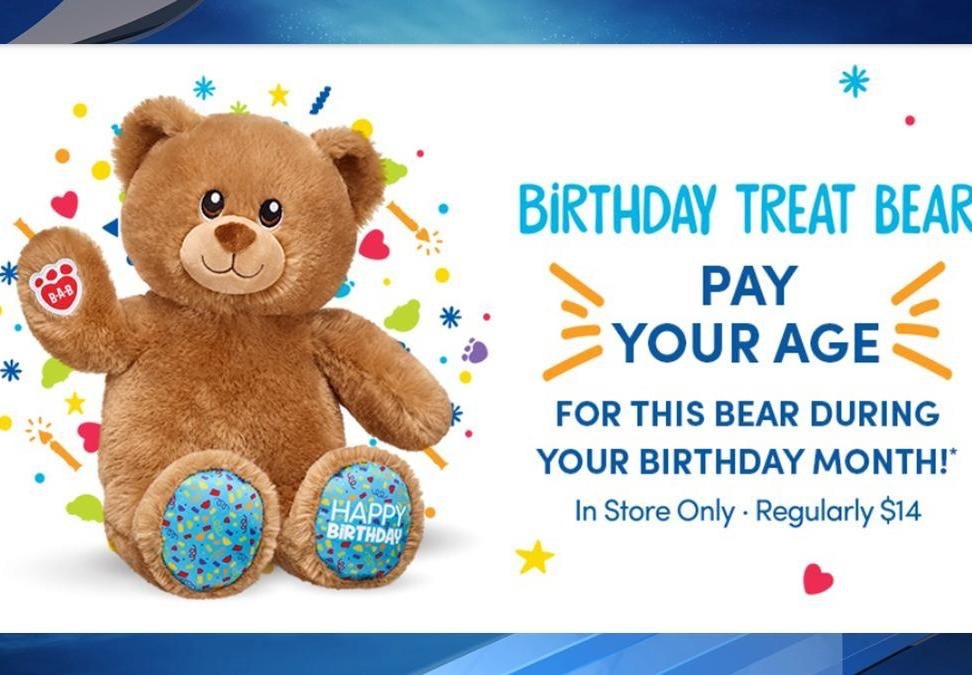 Build-A-Bear Pay Your Age Program: Fantastic Birthday Deal!