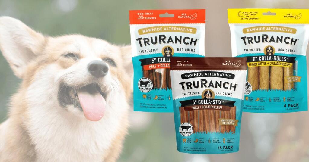 Try Truranch Collagen Sticks Dog Treats For Free!