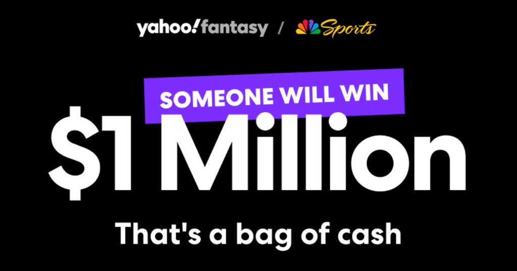 Win $1 Million Dollars In Yahoo Fantasy Football Sweepstakes!