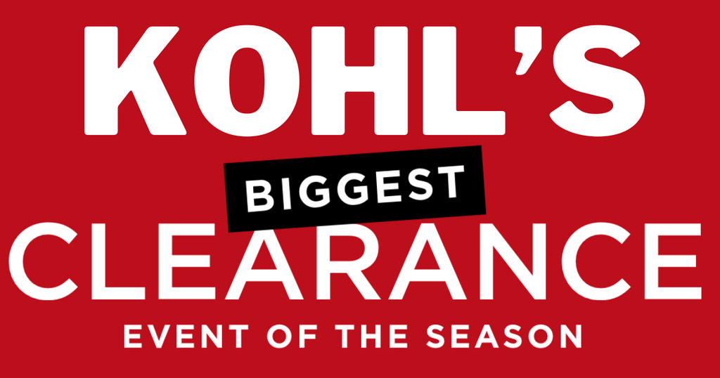 Kohl’s Biggest Clearance Of The Season Is Back! Up To 70% Off!