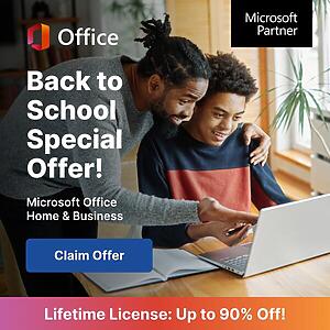 Amazing Back-To-School Deal For Students: Microsoft Office Home &Amp; Business For Only $16.88!