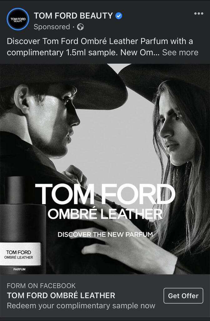 Get A Free Tom Ford Ombre Leather Sample!