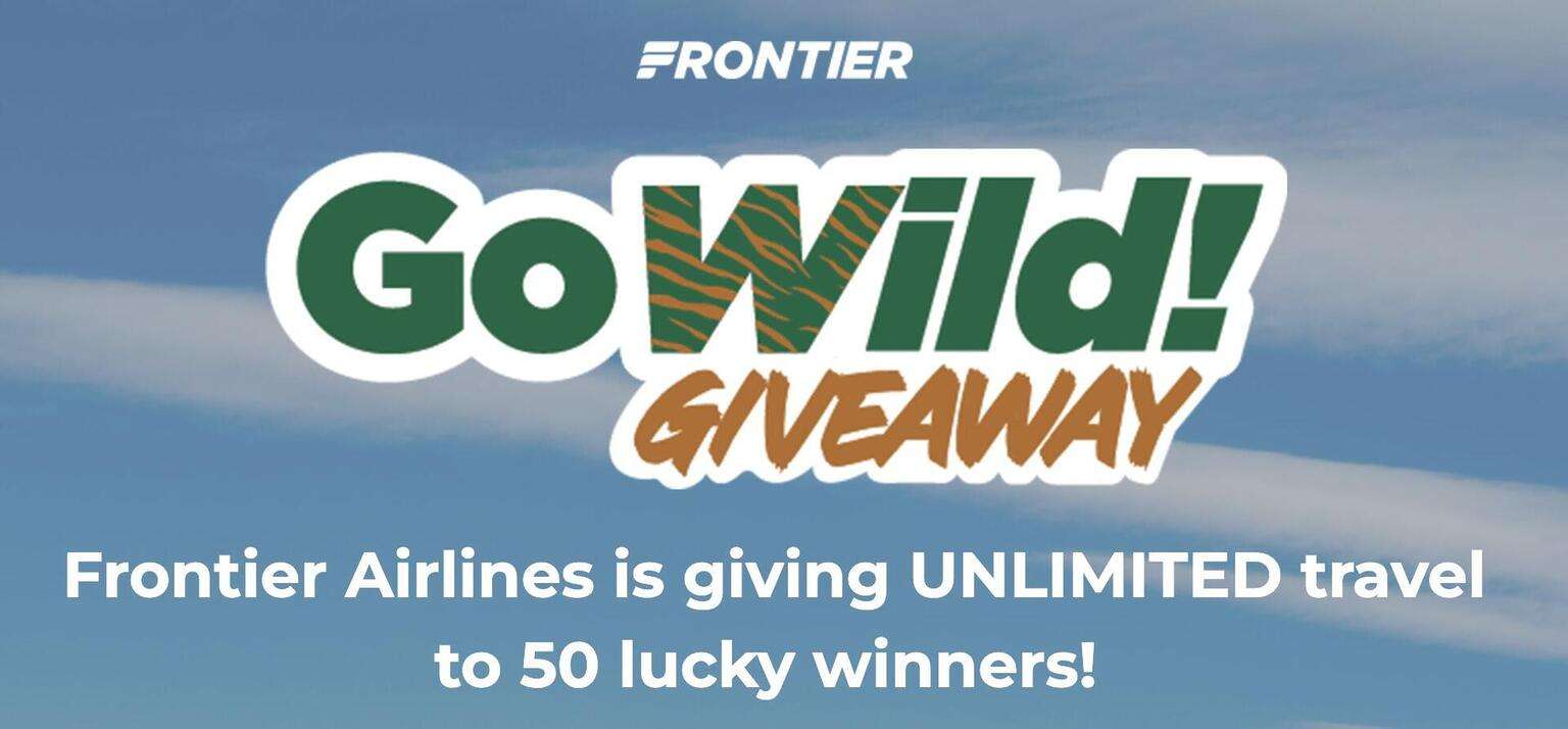 Win Unlimited Free Flying For A Year From Frontier Airlines