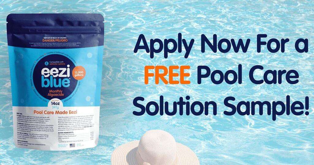 Try Eeziblue Monthly Pool Algaecide Treatment For Free!