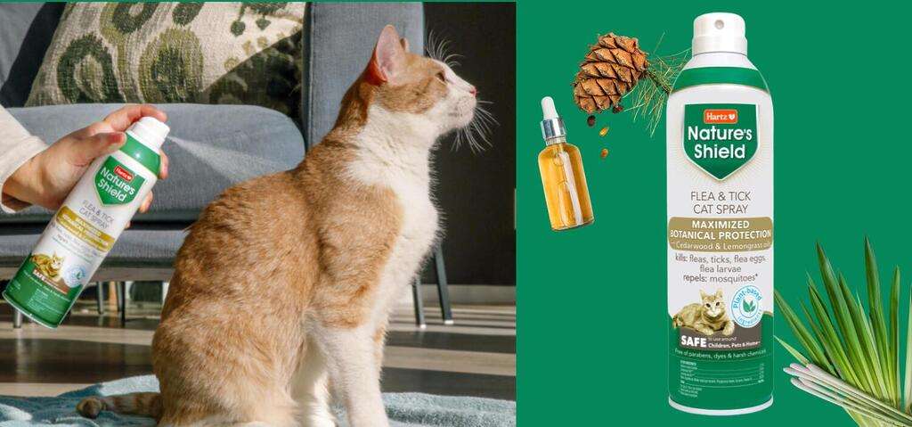 Free Hartz Nature’s Shield Flea &Amp; Tick Cat Spray! (Apply To Try)