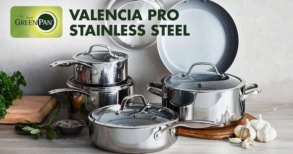 Win A Valencia Pro Stainless Steel 10Pc Cookware Set