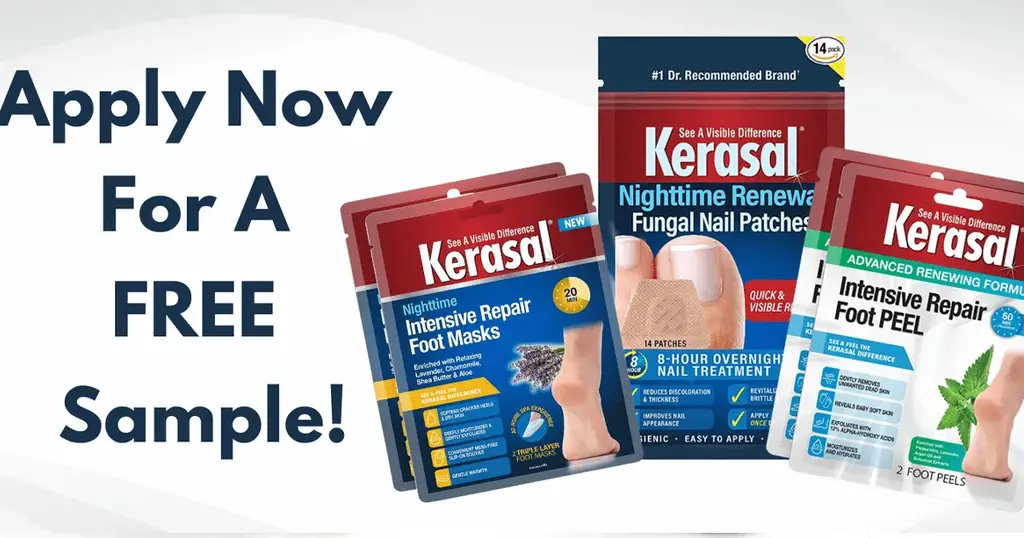 Try Kerasal Nail And Foot Care Products For Free!