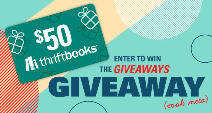 $50 Thriftybooks Gift Card Giveaway By Bookriot