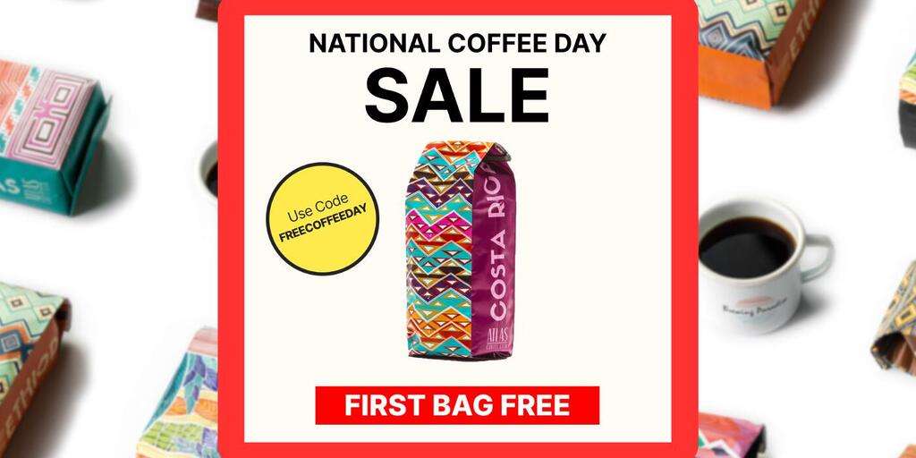 Free Bag Of Coffee Or Coffee Pods Form Atlas Coffee For National Coffee Day!