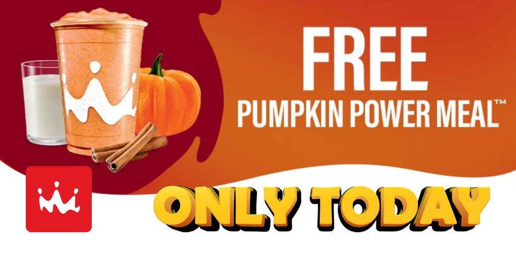 Free 12 Oz. Power Meal Pumpkin Smoothie At Smoothie King – Today Only!