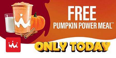 Free 12 Oz. Power Meal Pumpkin Smoothie At Smoothie King – Today Only!